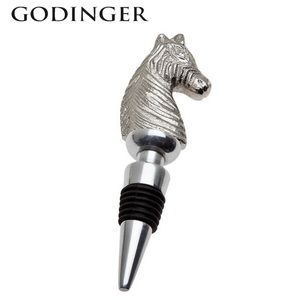 Godinger Silver Art Co Zebra Wine Bottle Stopper